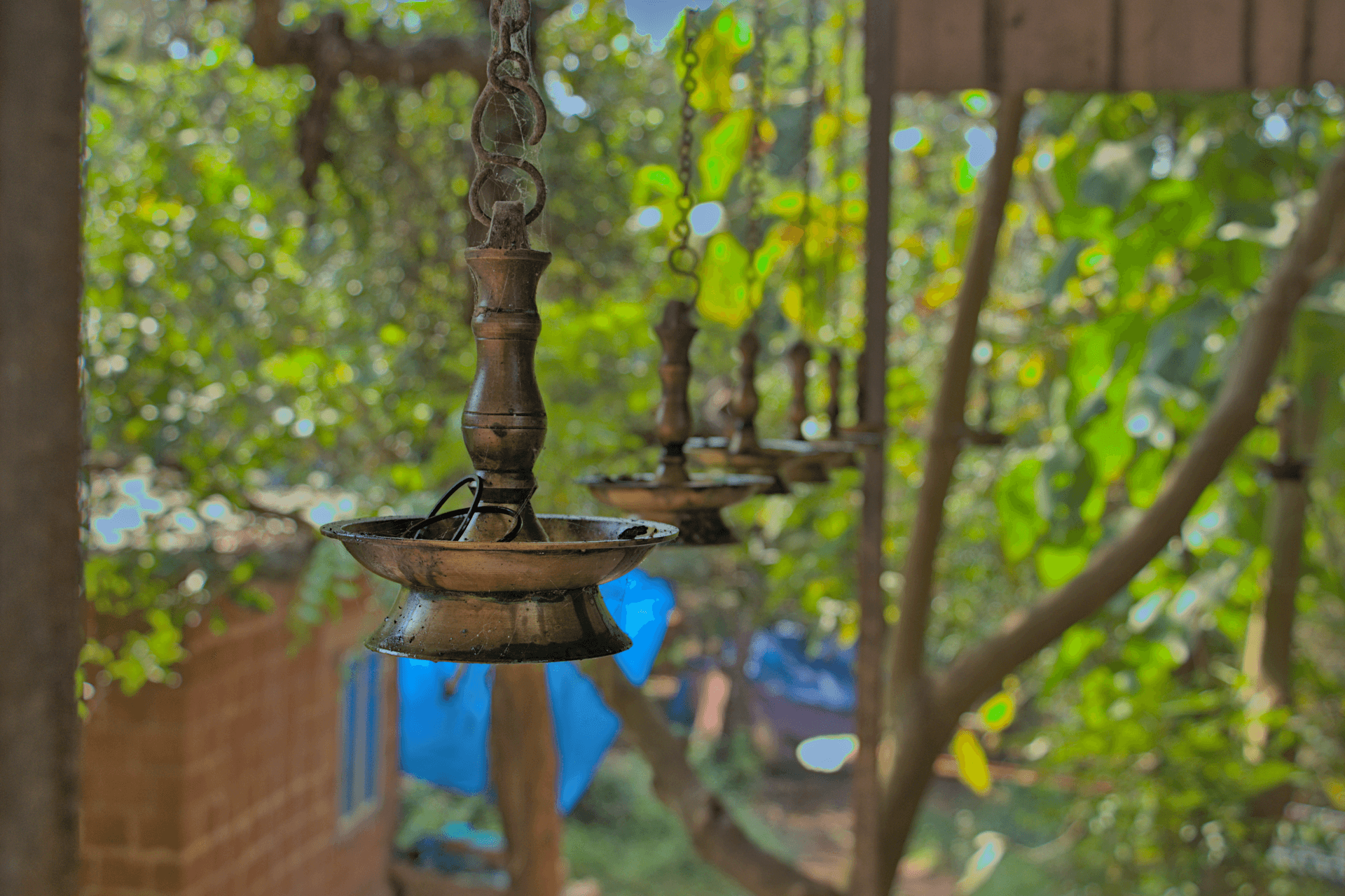 Hanging Oil lamps