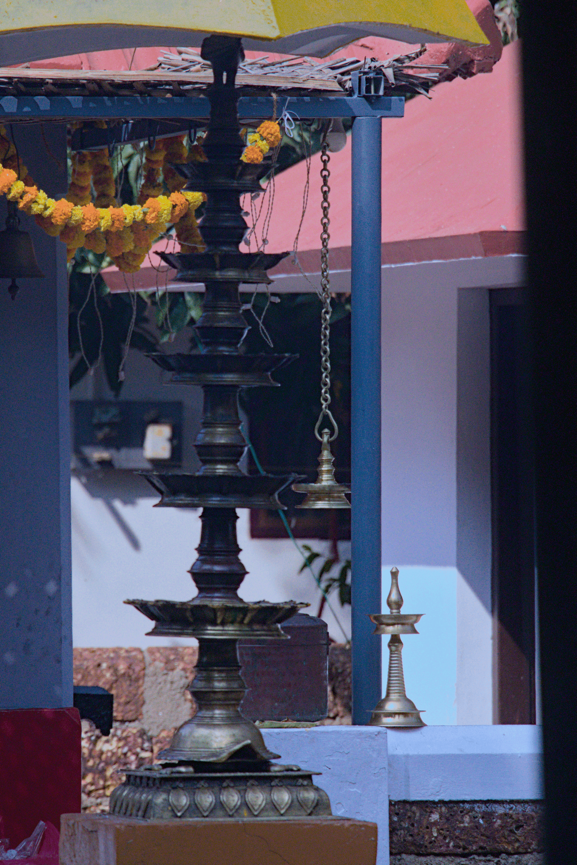 Three types of Oil lamps in one frame