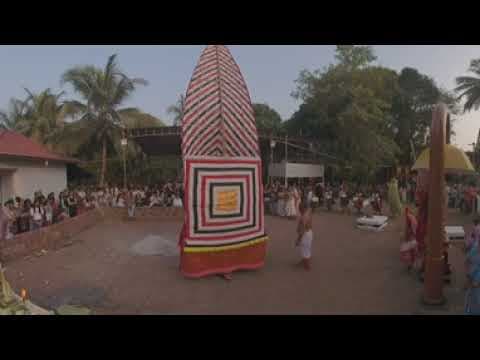 Tall Theyyam Performance